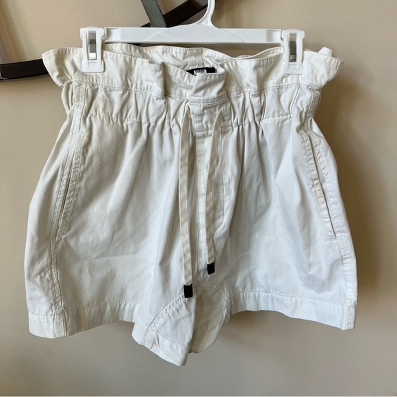 Bassike Canvas cotton Paperbag shorts 17252 - Picture 3 of 10